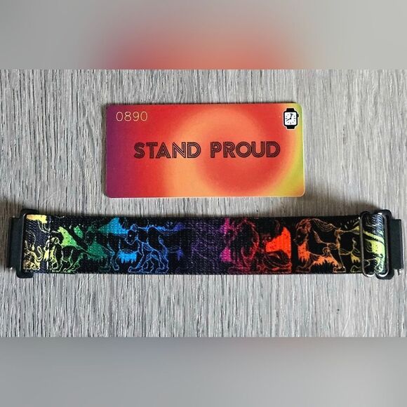ZOX "STAND PROUD" #890 ANDROID SAMSUNG GALAXY 20mm SOLDOUT COLLECTIBLE WATCHBAND - Picture 6 of 6